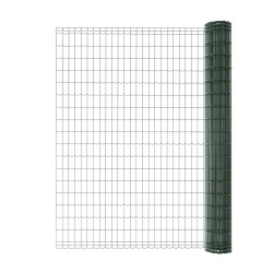 Grillage rouleau soudé Luxor nature vert, H.1.8 x L.10m, maille H.100 x l.50.8mm - Centrale Brico