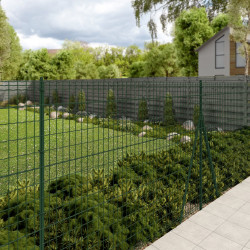 Grillage rouleau soudé Luxor nature vert, H.1.5 x L.20m, maille H.100 x l.50.8mm - Centrale Brico