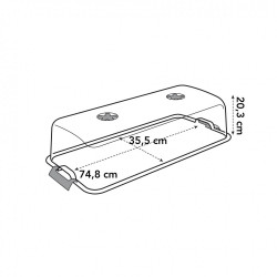 Couvercle pour potager sur pied ELHO Green bs xxl, L.35.5 x l.74.8 x H.20.3 cm - ELHO