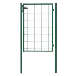 Portillon grillagé Eco l.100 x H.150 cm, vert de marque DIRICKX, référence: J6707200