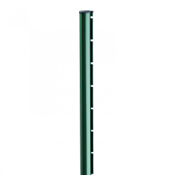 Poteau à encoche Axor vert, H.120 x P.6.8 cm - DIRICKX