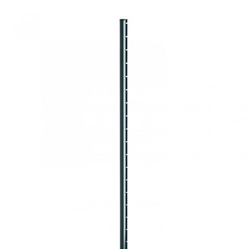 Poteau à encoche Axor gris, H.200 x P.6.8 cm - DIRICKX