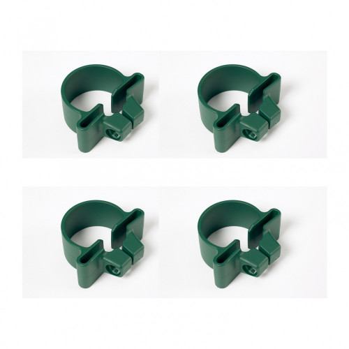 Lot de 4 colliers Arista vert, H.3 x P.15 cm - DIRICKX