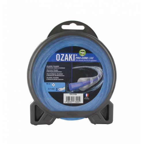 Coque fil nylon OZAKI PRO-CORE LINE. Co-extrudé Longueur: 15 m, Ø: 2,70mm - OZAKI