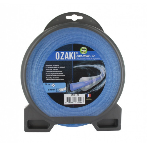 Coque fil nylon OZAKI PRO-CORE LINE. Co-extrudé Longueur: 56 m, Ø: 3,00mm - OZAKI