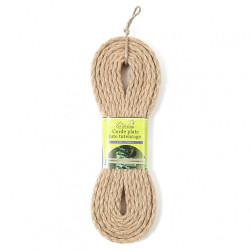 Corde plate en fibre de jute LA CORDELINE, L.5 m - LA CORDELINE