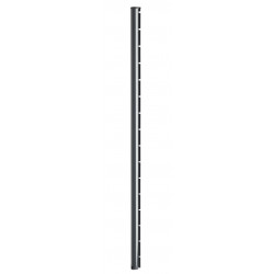 Poteau acier à sceller Axor gris, H.151 x P.6.8 cm - DIRICKX