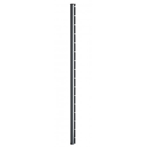 Poteau acier à sceller Axor gris, H.151 x P.6.8 cm - DIRICKX