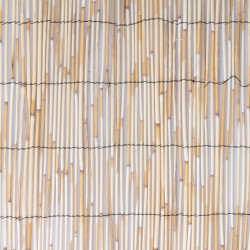 Canisse roseau beige, H.1.5 x L.3 m, 75% occultant - Centrale Brico