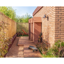 Canisse roseau beige, H.1.5 x L.3 m, 75% occultant - Centrale Brico