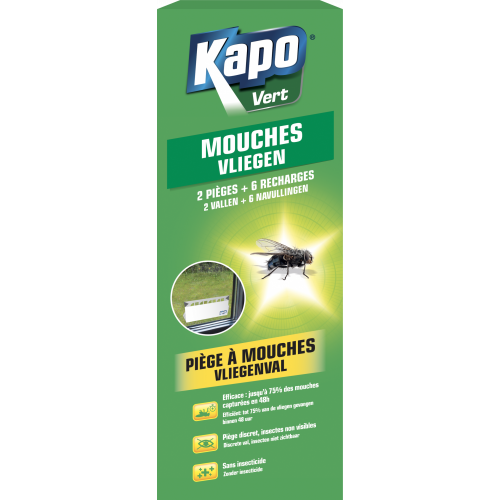 Piège attrape mouche, boîte KAPO - KAPO