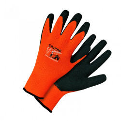 Gants manutention maçonnerie menuiserie orange  ROSTAING GRIPRO Taille 9 - ROSTAING