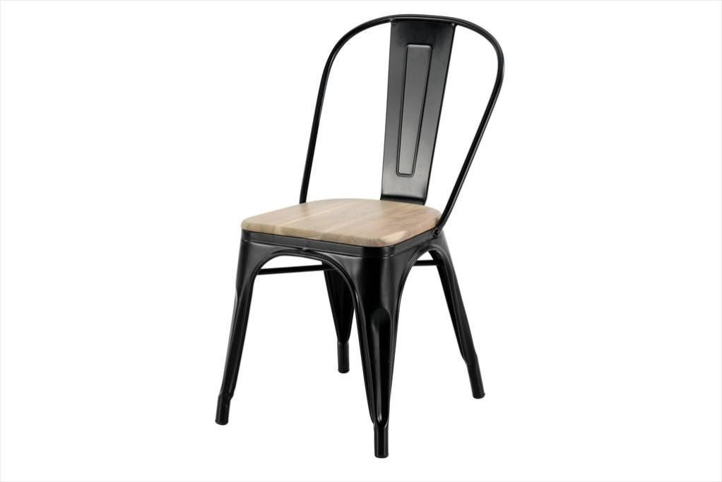 Chaise Oxford acacia noir