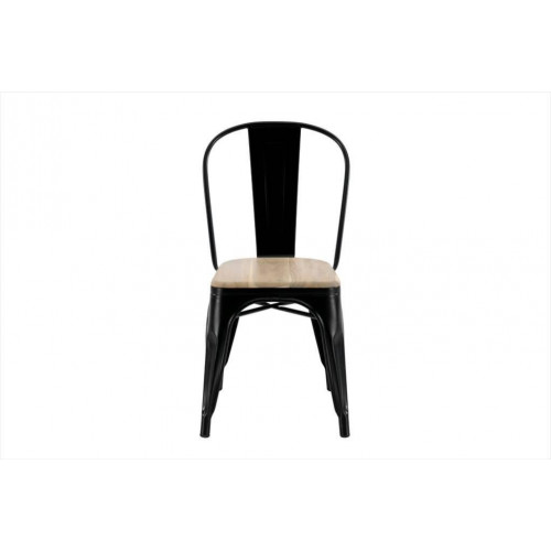Chaise Oxford acacia noir - Centrale Brico