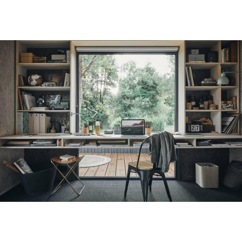 Chaise Oxford acacia noir - Centrale Brico