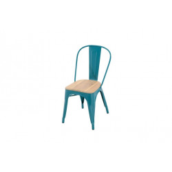 Chaise Oxford acacia bleu petrole - Centrale Brico