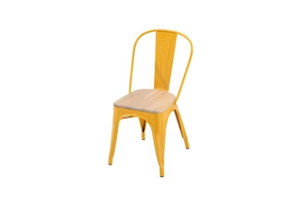Chaise Oxford acacia moutarde