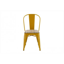 Chaise Oxford acacia moutarde - Centrale Brico
