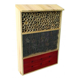 Hôtel à insectes pin, 53 cm - Centrale Brico