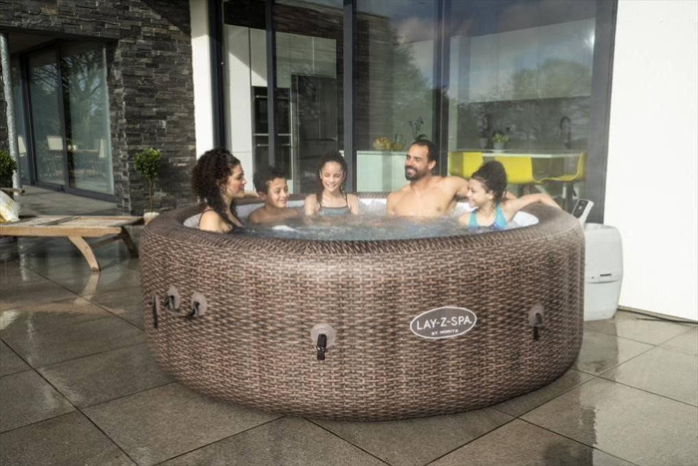 Spa Gonflable Layz St Moritz Bestway 57 Places Rond