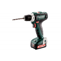 Perceuse visseuse 12 V PowerMaxx BS 12 - 2 x 2,0 Ah Li-Power, SC 30, coffret Metabox - Metabo