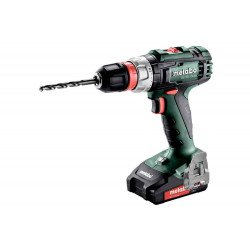 Perceuse visseuse 18 V BS 18 L Quick - 2 x 2,0 Ah Li-Power, SC 30, coffret Metabox - Metabo