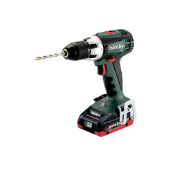 Perceuse visseuse 18 V BS 18 LT - 2 x 4,0 Ah LiHD, ASC 55, coffret Metabox de marque Metabo, référence: B6777800