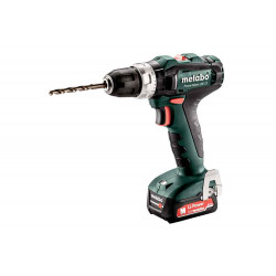 Perceuse à percussion 12 V PowerMaxx SB 12 - 2 x 2,0 Ah Li-Power, SC 30, coffret Metabox de marque Metabo, référence: B6780000