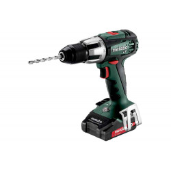 Perceuse à percussion 18 V SB 18 LT - 2 x 2,0 Ah Li-Power, ASC 55, coffret Metabox de marque Metabo, référence: B6780900