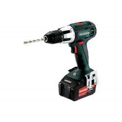 Perceuse à percussion 18 V SB 18 LT - 1 x 2,0 Ah compact + 1 x 5,2 Ah Li-Power, ASC 55V de marque Metabo, référence: B6781000