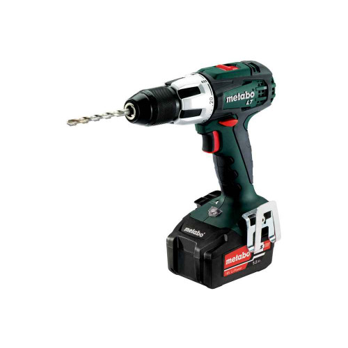 Perceuse à percussion 18 V SB 18 LT - 1 x 2,0 Ah compact + 1 x 5,2 Ah Li-Power, ASC 55V - Metabo