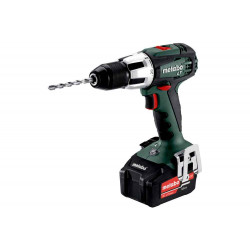 Perceuse à percussion 18 V SB 18 LT - 2 x 4,0 Ah Li-Power, ASC 55, coffret Metabox de marque Metabo, référence: B6781100