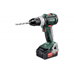 Perceuse à percussion 18 V SB 18 LT BL - 2 x 4,0 Ah Li-Power, ASC 55, coffret Metabox - Metabo