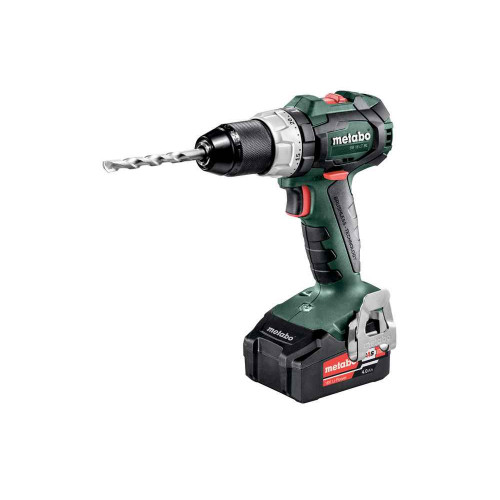 Perceuse à percussion 18 V SB 18 LT BL - 2 x 4,0 Ah Li-Power, ASC 55, coffret Metabox - Metabo