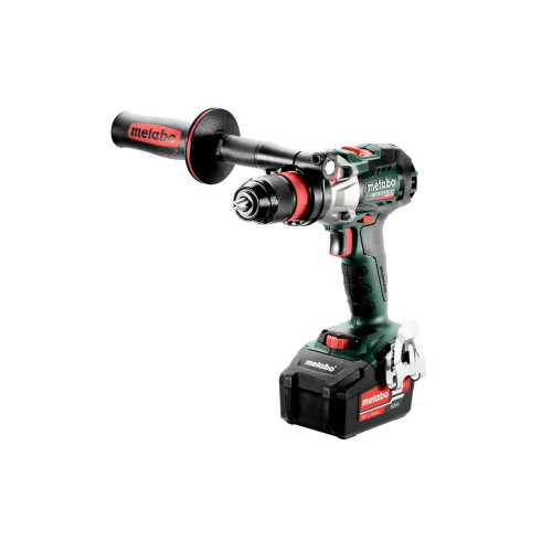 Perceuse à percussion 18 V SB 18 LTX BL Q I - 2 x 5,2 Ah Li-Power, ASC 55, coffret Metabox - Metabo