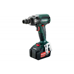 Boulonneuse à chocs 18 V SSW 18 LTX 400 BL - 2 x 4,0 Ah Li-Power, ASC 55, coffret Metabox de marque Metabo, référence: B6785200