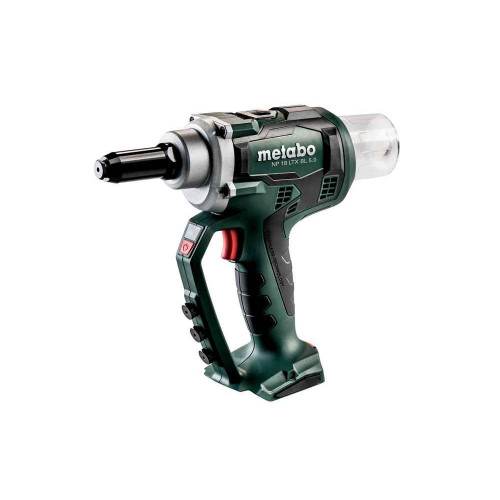 Riveteuse 18 V NP 18 LTX BL 5.0 - Pick+Mix (sans batterie), coffret Metabox - Metabo