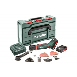 Outil multifonctions 18 V MT 18 LTX - 2 x 2,0 Ah Li-Power, ASC 55, coffret Metabox + accessoires - Metabo