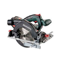 Scie circulaire 18 V KS 18 LTX 57 - 2 x 5,2 Ah Li-Power, ASC 55, coffret metaBOX de marque Metabo, référence: B6793700