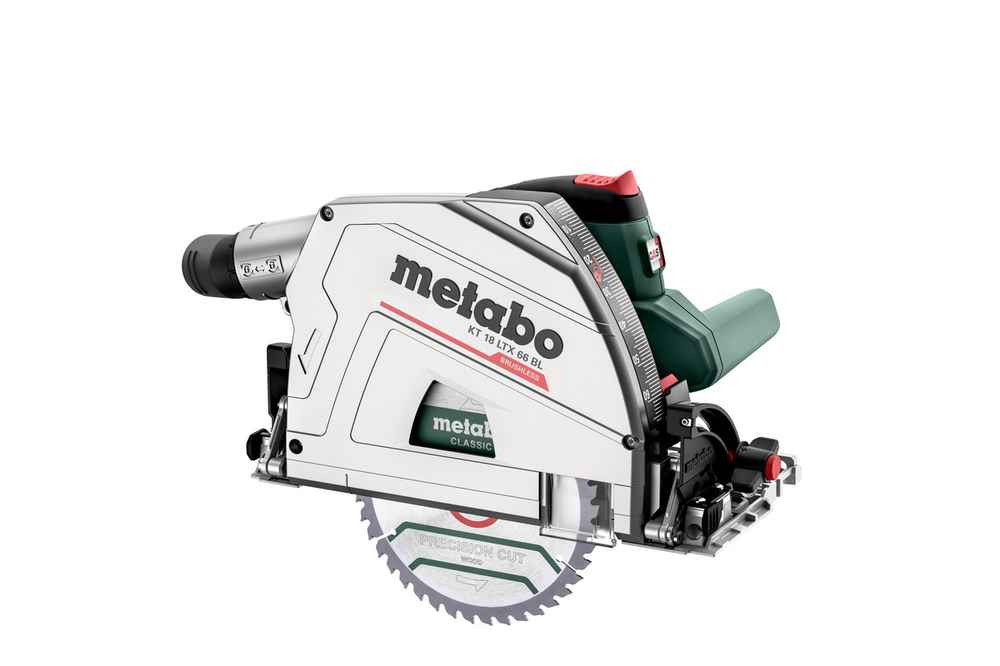 Scie circulaire portative sans fil METABO KT 18 LTX 66 BL 18 V Profondeur de coupe 66 mm - vue 4