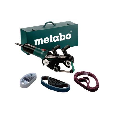 Ponceuse à tubes RBE 9-60 - 900W - Diamètre de tube max. 60 mm - Coffret avec set d'accessoires - Metabo