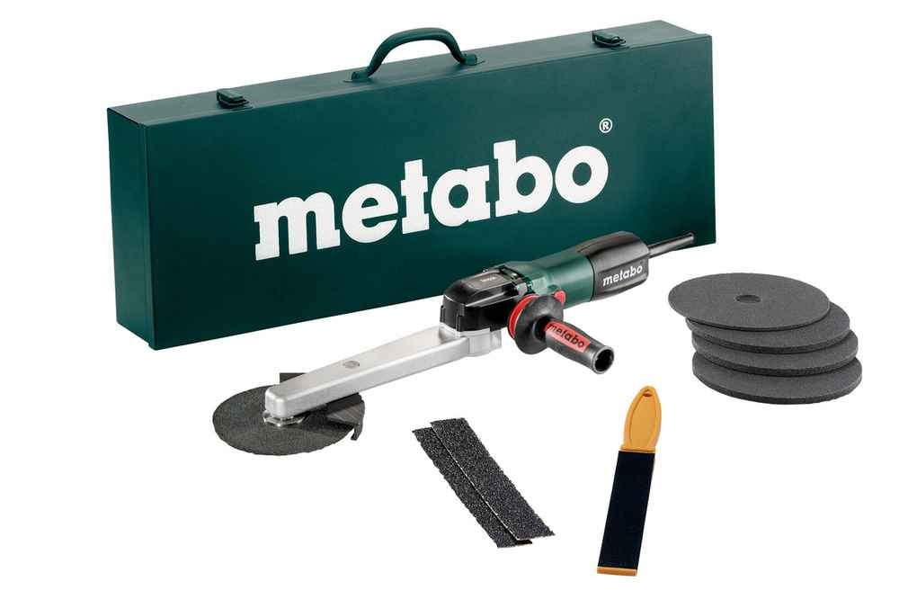 Meuleuse dangle Metabo KNSE 9 150 Set 150mm Pour soudures dangle en acier inoxydable