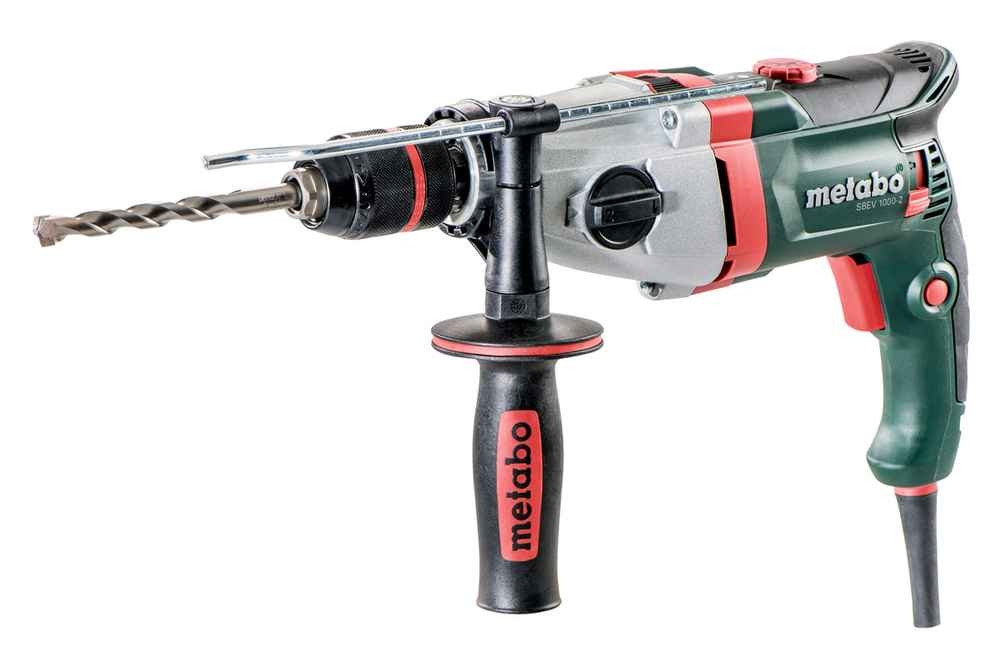 Perceuse À Percussion Metabo SBEV 1000-2 – 1010 W, 2 Vitesses, Vario-Tacho-Constamatic - vue 4
