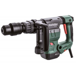 Marteau burineur SDS Max MHE 5 - 1100W - Energie 7,1 J - jusqu'à 3000 frappe/min - Coffret de marque Metabo, référence: B6813200