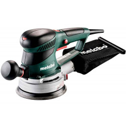 Ponceuse excentrique SXE 450 TurboTec - 350W - Plateau Ø 150 mm - Oscillation 2,8/6,2 mm - Coffret Metabox de marque Metabo, référence: B6815100