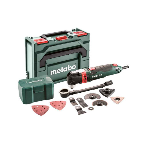 Outil multifonctions MT 400 Quick - Coffret Metabox + set 17 accessoires - Metabo