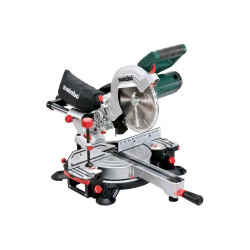 Scie à onglets radiale KGSV 216 M - 1350W - Profondeur de coupe max. 65/36 mm de marque Metabo, référence: B6821000