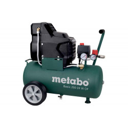 Compresseur Basic 250-24 W OF - débit effectif 100 l/min - Metabo