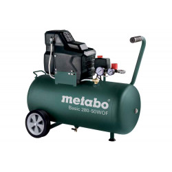 Compresseur Basic 280 - 50W OF - débit effectif 130 l/min de marque Metabo, référence: B6825100