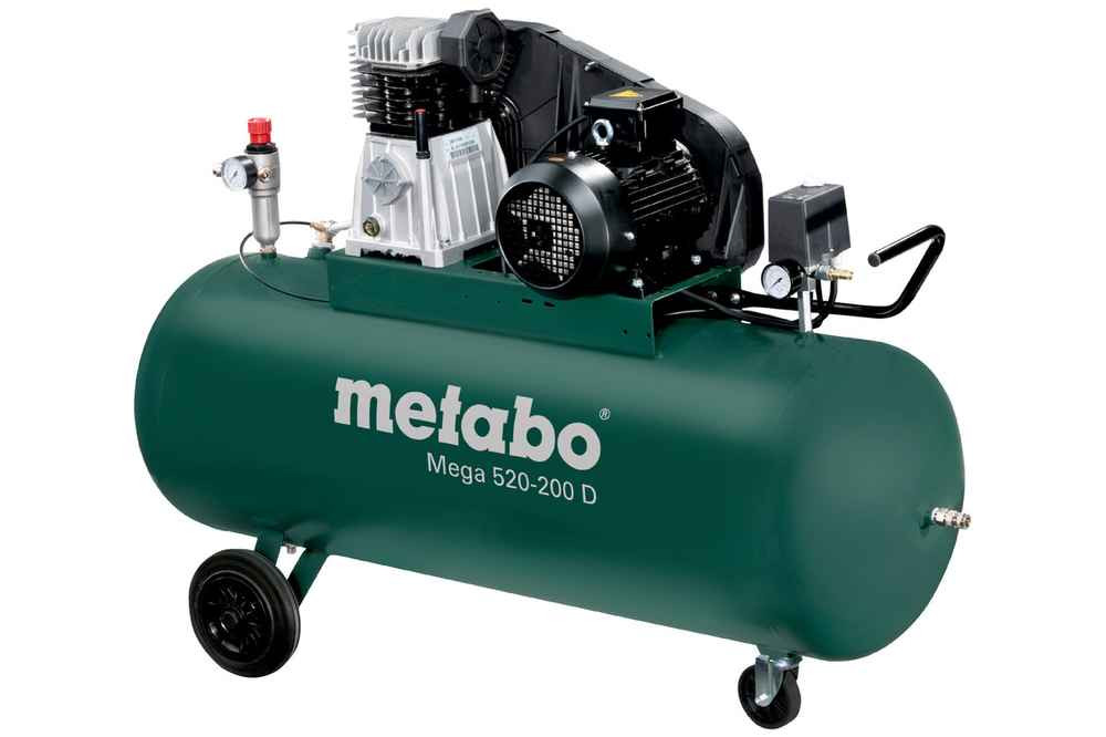 Compresseur METABO Mega 520 200 D 3 kW 10 bar